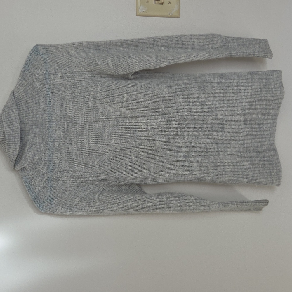 Quince Wool & Baby Alpaca Blend Grey Turtleneck Sweater Sz XS NWT